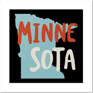 State of Minnesota Posters and Art